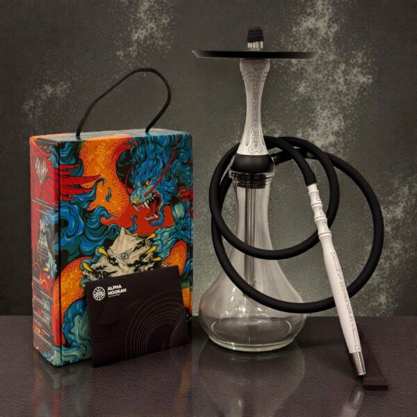 Alpha Hookah – X SPECIAL Series – Fuck Fakes White