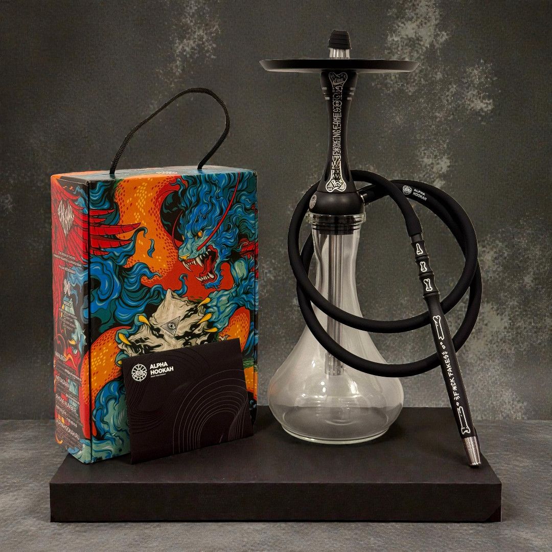 Alpha Hookah – X SPECIAL Series – Fuck Black Matte